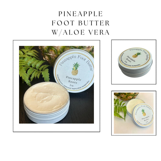 Pineapple Foot Butter w/Aloe Vera 2oz