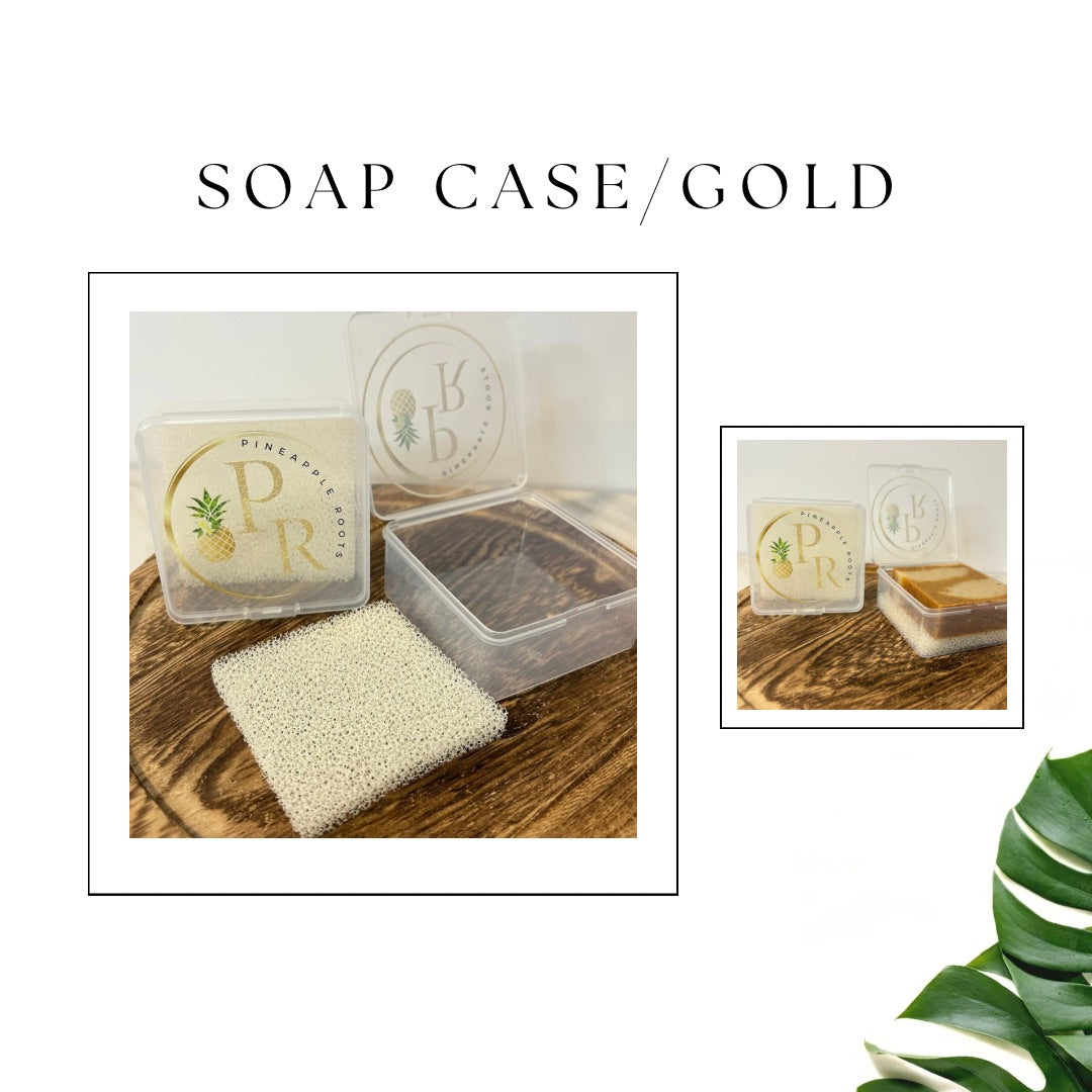 Soap Case - Gold