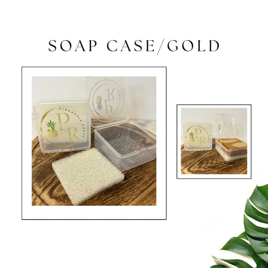 Soap Case - Gold