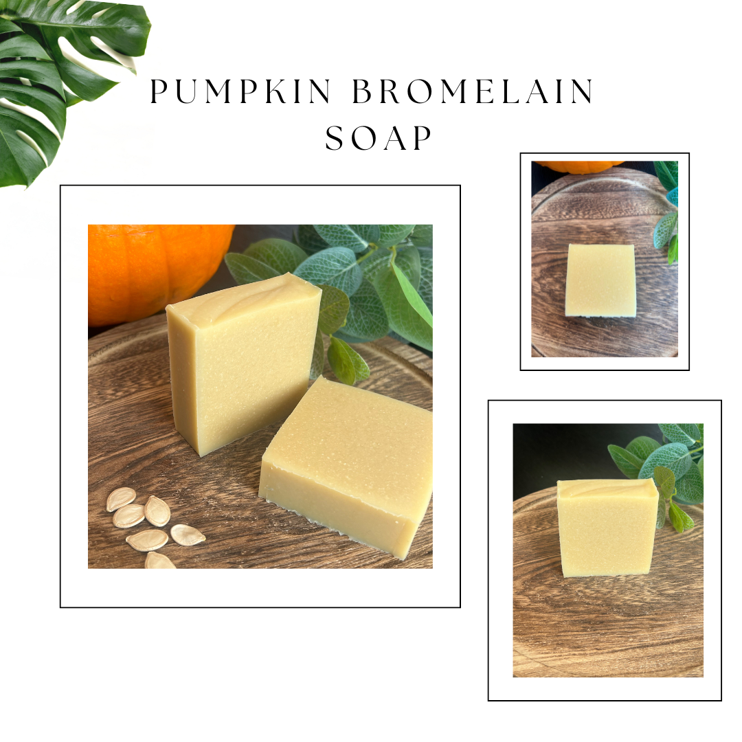 Pumpkin Bromelain Soap